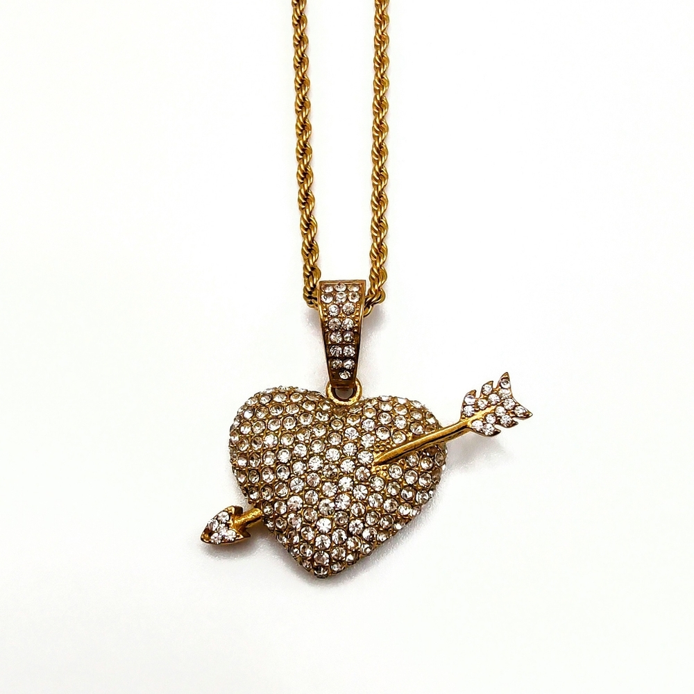 18K Gold Plated Heart Necklace